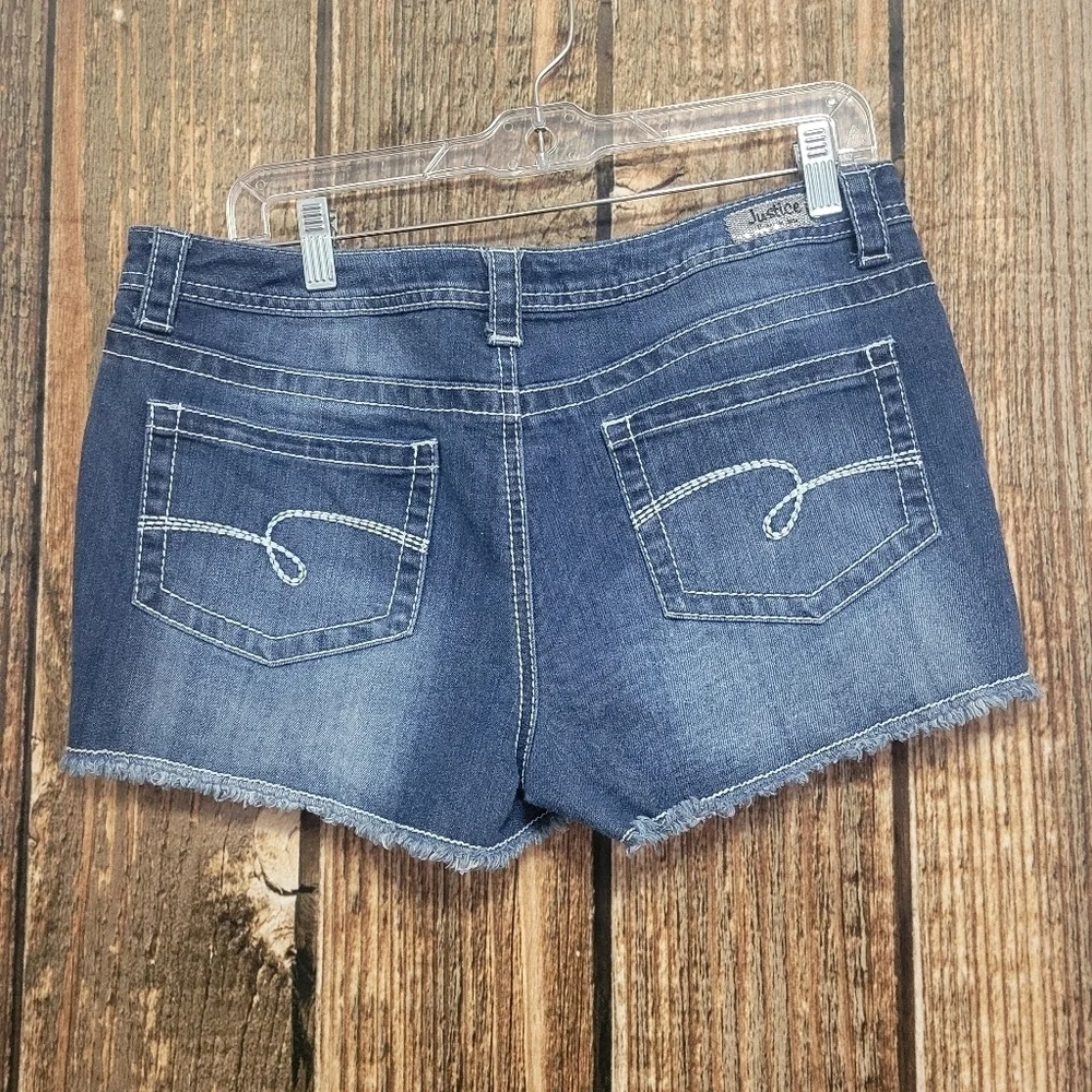 GUC- Justice Premium Jeans- American Flag Shorts